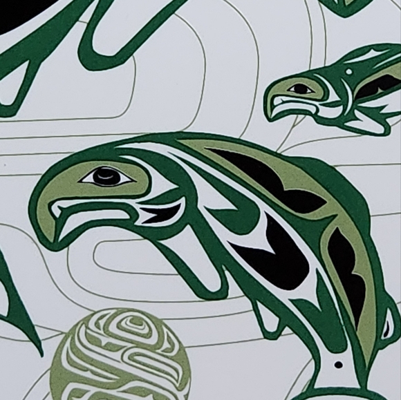 Haida Art - Blackfish Anthony Joseph - Picture 4 of 8